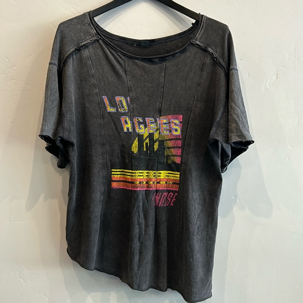 Free People We The Free Boho Los Angeles Sunrise Tee